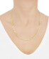 20" Curb Link Chain Necklace (5mm) in 14k Gold