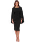 Women's Capelet Midi Dress