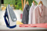 TEFAL FV2838E0, Dry & Steam iron, Cerilium soleplate, 1.9 m, 180 g/min, Blue, White, 40 g/min