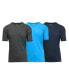 Фото #1 товара Men's Short Sleeve V-Neck T-shirt, Pack of 3