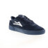 Фото #2 товара Lakai Cambridge MS3220252A00 Mens Blue Suede Skate Inspired Sneakers Shoes