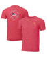 ფოტო #1 პროდუქტის Men's Heather Red 2024 Presidents Cup Team USA Instant Classic T-shirt