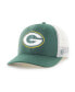 Фото #1 товара Men's Green and White Green Bay Packers Trophy Trucker Flex Hat