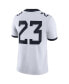 Фото #3 товара Men's #23 White West Virginia Mountaineers Game Jersey