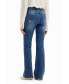 ფოტო #2 პროდუქტის Women's Daisy flare jeans