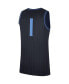 ფოტო #2 პროდუქტის Men's #1 Navy Villanova Wildcats Replica Jersey