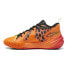 Puma Scoot Zeros X Cheetah Basketball Mens Orange Sneakers Athletic Shoes 30984