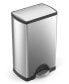 Фото #1 товара 38-Liter Deluxe Rectangular Step Trash Can