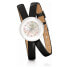 Фото #1 товара Женские наручные часы с черным кожаным ремешком Folli Follie WF13F030SSK ( 28 mm)