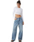 ფოტო #4 პროდუქტის Women's Super Baggy Leg Jeans