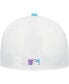 ფოტო #5 პროდუქტის Men's White Atlanta Braves Vice 59FIFTY Fitted Hat