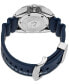 ფოტო #3 პროდუქტის Men's Automatic Prospex PADI Special Edition Blue Silicone Strap Watch 45mm