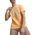 Фото #1 товара Puma Court Graphic Crew Neck Short Sleeve T-Shirt Mens Orange Casual Tops 682208