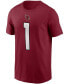Фото #2 товара Men's Kyler Murray Cardinal Arizona Cardinals Name and Number T-shirt