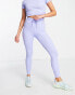 Gym King Balance rib leggings in lavender