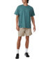 Фото #2 товара Men's Box Fit Plain T-Shirt
