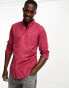 Фото #2 товара Hollister icon logo long sleeve shirt in red