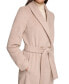 ფოტო #5 პროდუქტის Women's Wool Blend Belted Wrap Coat