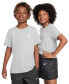 ფოტო #4 პროდუქტის Big Kids Sportswear Embroidered Logo Graphic T-Shirt