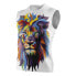 OTSO Be A Lion sleeveless T-shirt XL - фото #1