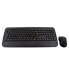 Фото #11 товара V7 CKW300UK Full Size/Palm Rest English QWERTY - Black - Full-size (100%) - RF Wireless - Black - Mouse included