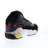 Фото #8 товара Fila MB Diy 1BM01293-992 Mens Black Leather Lace Up Athletic Basketball Shoes 16