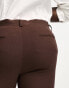 ASOS DESIGN super skinny suit trousers in chocolate