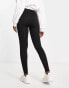 Фото #6 товара ONLY high waisted seamless leggings in black