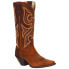 Фото #2 товара Durango Crush Distressed Square Toe Cowboy Womens Brown Casual Boots RD3514