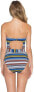 Фото #4 товара Becca by Rebecca Virtue 256084 Women's Ellie Bandeau One Piece Swimsuit Size M