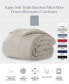 All-Season Soft Brushed Microfiber Down-Alternative Comforter - King