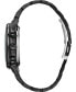ფოტო #2 პროდუქტის Eco-Drive Men's Satellite Wave GPS Black-Tone Stainless Steel Bracelet Watch 44mm