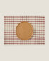 Фото #6 товара Check cotton placemat (pack of 2).