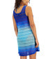 Women's O-Ring Ombre Cover-Up Dress