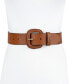 Фото #5 товара Women's Leather Wrapped Buckle Belt