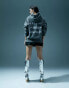 Фото #2 товара Murci oversized motif hoodie in washed grey