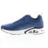 Фото #5 товара Skechers Tres-Air Uno Revolution-Airy Mens Blue Wide Sneakers Shoes