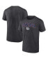 ფოტო #2 პროდუქტის Men's Heather Charcoal Gonzaga Bulldogs Campus T-shirt