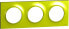 Schneider Electric Odace styl Ramka potrójna cyjan (S52P706C)