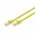Фото #1 товара Жесткий сетевой кабель UTP кат. 6 Digitus DK-1644-A-005/Y 50 cm Жёлтый