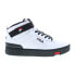Фото #1 товара Fila V-10 Lux 1CM00881-113 Mens White Leather Lifestyle Sneakers Shoes
