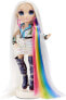 Фото #5 товара эксклюзивная кукла Rainbow High Hair Studio Amaya Raine с набором для волос 5в1