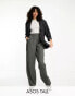 Фото #2 товара ASOS DESIGN Tall double button trouser in grey