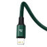 Фото #2 товара Rapid 3w1 kabel USB-C - USB-C / Lightning / micro USB 20 W 1.5 m zielony