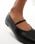 Truffle Collection soft ballet pumps in black