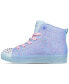 Little Girls Twinkle Toes - Twi-Lites 2.0 Light-Up Twinkle Wishes High Top Casual Sneakers From Finish Line