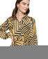 Фото #4 товара Women's Printed A-Line Shirtdress