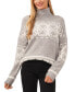 Фото #1 товара Women's Fair Isle Turtleneck Sweater