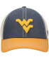 Фото #4 товара Men's Navy West Virginia Mountaineers Offroad Trucker Adjustable Hat