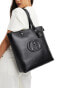 Фото #1 товара Steve Madden Bvella embossed logo tote bag in black